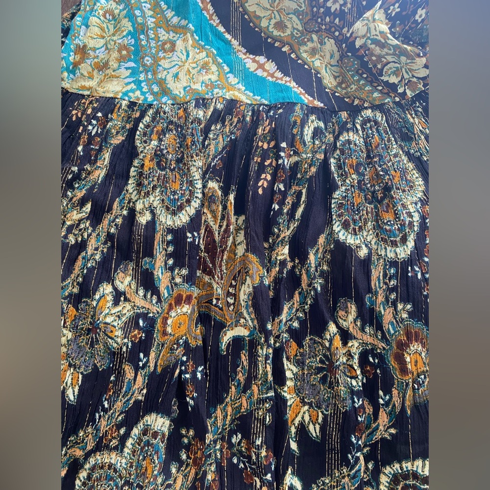 Free People Mojave Mermaid Metallic Maxi Slip Dress - Picture 5 of 7